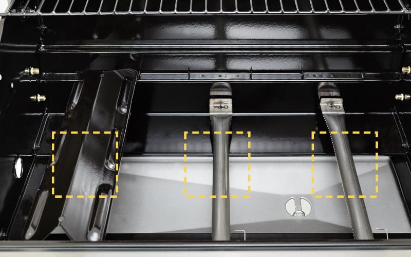 Kenmore Color grill z trzema palnikami gazowymi
